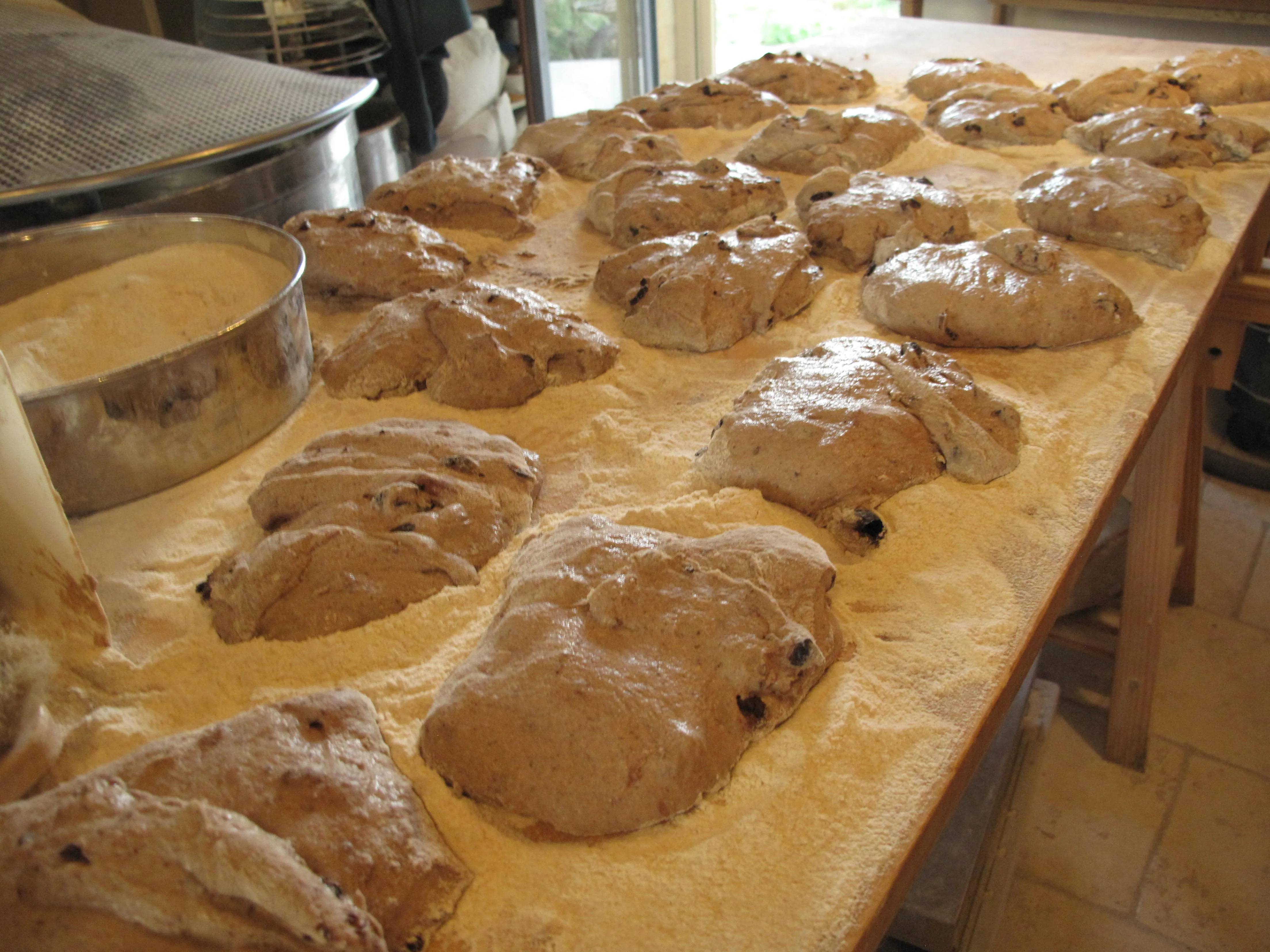 Maturation de la pâte